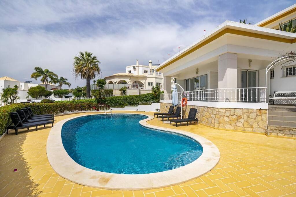 Villa Marina - Pool & Sea View Albufeira Exteriör bild